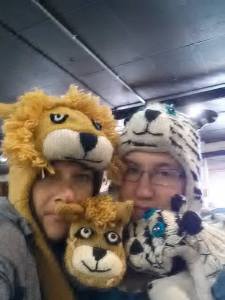 Me and cousin Kim, June 2013, Grand Marais, MN